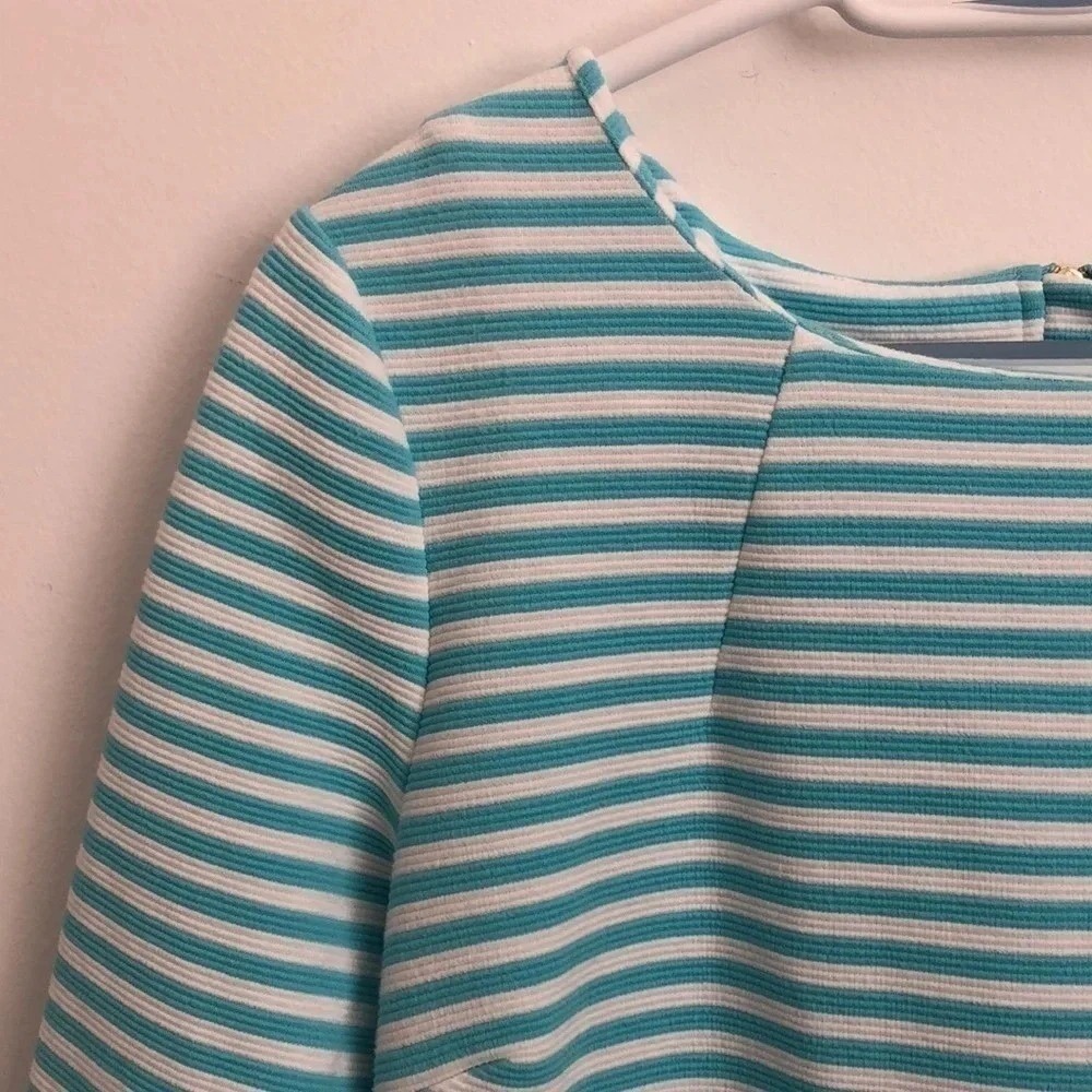Lilly Pulitzer Blue Striped Dress - Picture 3 of 10